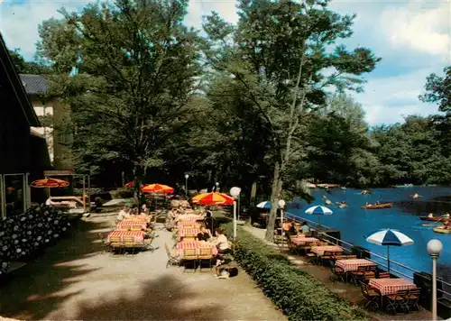 AK / Ansichtskarte  Freiburg_Breisgau Partie am Waldsee