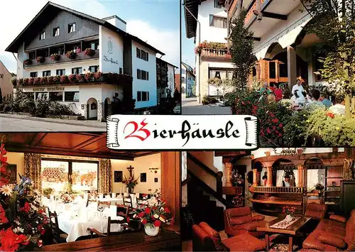 AK / Ansichtskarte  Lehen_Freiburg Hotel Restaurant Bierhaeusle Gastraeume