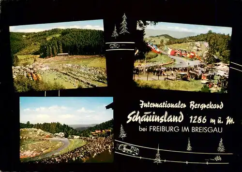 AK / Ansichtskarte 73932789 Schauinsland_Oberried_BW Panorama Internat Bergrennen Holzschlaegermatte