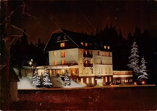 AK / Ansichtskarte 73932795 Notschrei_Todtnau Waldhotel am Notschrei