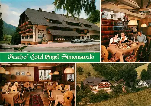 AK / Ansichtskarte  Simonswald_Simonswaeldertal Gasthof Hotel Engel Gastraeume