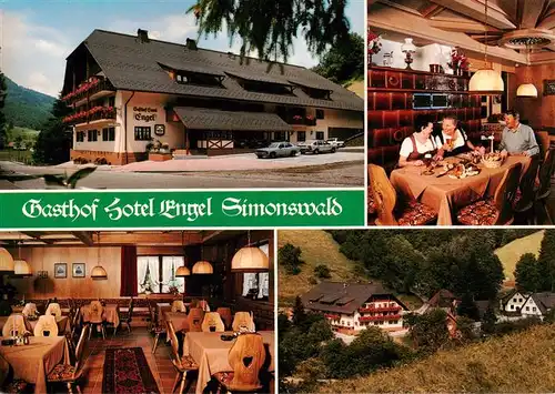 AK / Ansichtskarte 73932825 Simonswald_Simonswaeldertal Gasthof Hotel Engel Gastraeume