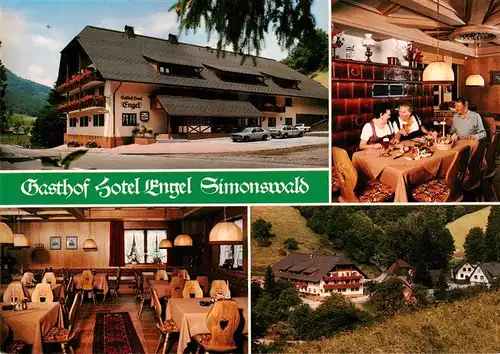 AK / Ansichtskarte  Simonswald_Simonswaeldertal Gasthof Hotel Engel Gastraeume