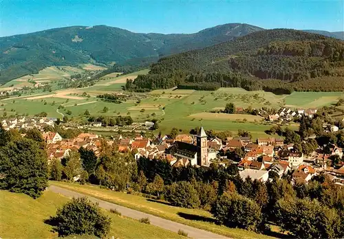 AK / Ansichtskarte  Elzach Fliegeraufnahme