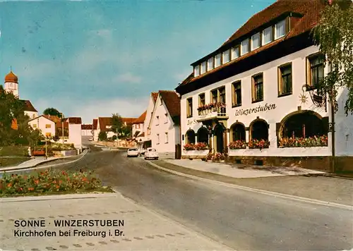 AK / Ansichtskarte 73932941 Kirchhofen_Ehrenkirchen_Breisgau Sonne Winzerstuben Lazarus Schwendi Stube