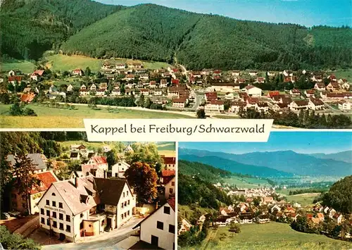 AK / Ansichtskarte  Kappel_Freiburg_Breisgau Panorama Gasthaus zum Kreuz 