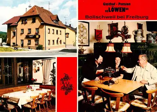 AK / Ansichtskarte 73932959 Bollschweil Gasthof Pension Loewen Gastraeume