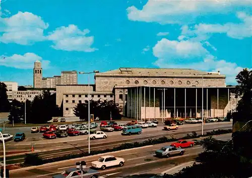 AK / Ansichtskarte  Muelheim__Ruhr Stadthalle und City