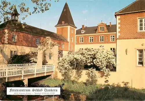 AK / Ansichtskarte  Haren_Ems Schloss Dankern