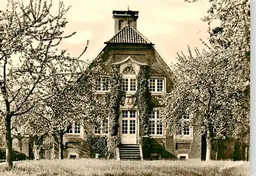 AK / Ansichtskarte  Muenster___Westfalen Haus Rueschhaus Droste Huelshoff Wohnsitz