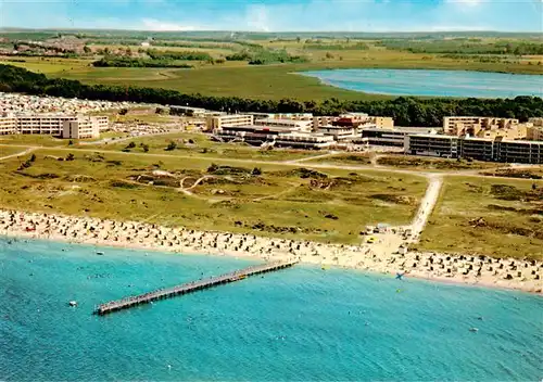 AK / Ansichtskarte  Weissenhaeuser_Strand Fliegeraufnahme