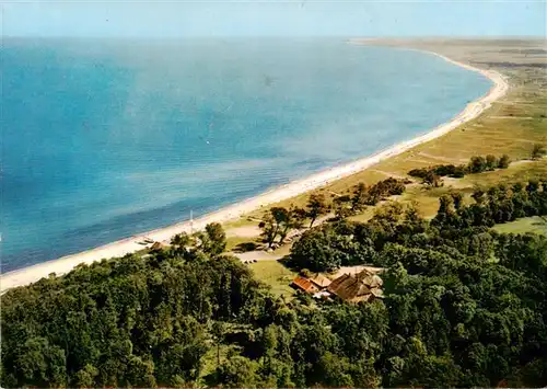 AK / Ansichtskarte  Weissenhaus Wesseker Strand Fliegeraufnahme