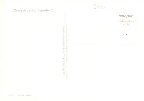 AK / Ansichtskarte  Heiligenhafen_Ostseebad Fliegeraufnahme