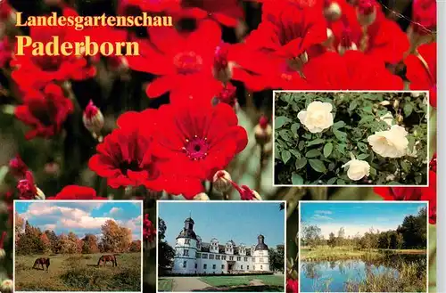 AK / Ansichtskarte 73933250 Paderborn Schloss Neuhaus Park Gondelteich