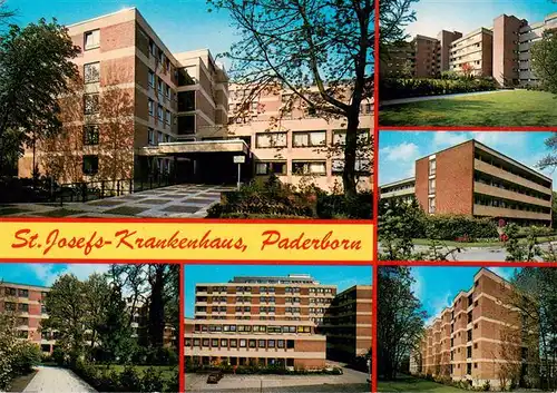 AK / Ansichtskarte 73933259 Paderborn St Josefs Krankenhaus Teilansichten