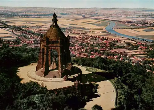 AK / Ansichtskarte 73933261 Porta_Westfalica Kaiser Wilhelm Denkmal 