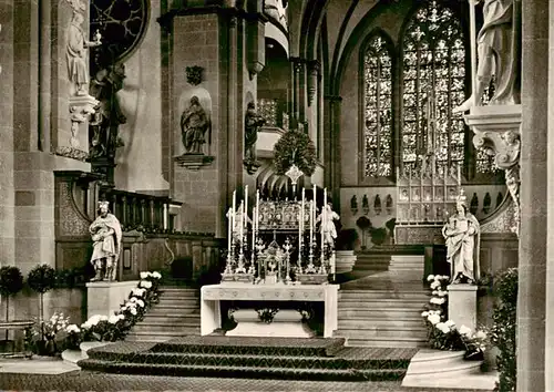 AK / Ansichtskarte 73933270 Paderborn Dom Chor und Liboriusschrein