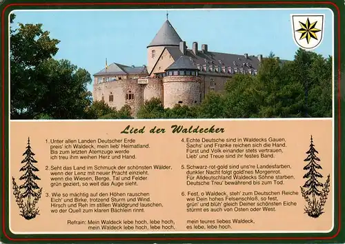 AK / Ansichtskarte  Waldeck__Edersee Schloss Waldeck