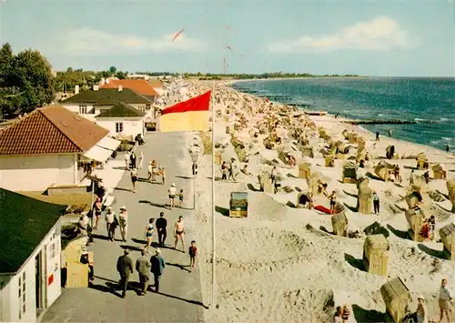 AK / Ansichtskarte  Kellenhusen_Ostseebad Promenade am Strand