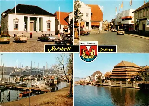 AK / Ansichtskarte 73933357 Neustadt_Holstein Motive Innenstadt Hafen