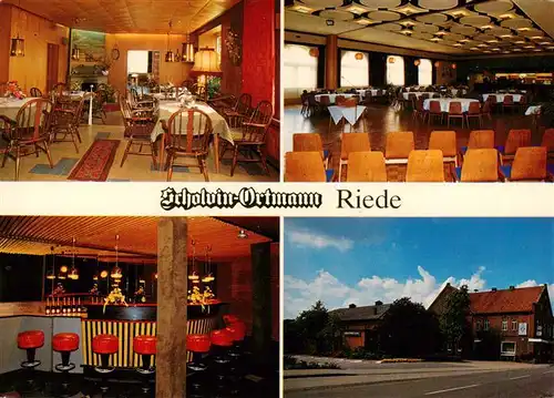 AK / Ansichtskarte 73933411 Riede Scholvin-Ortmann Haus der Festlichkeiten Restaurant Bar Festsaal