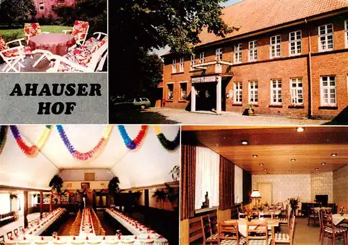 AK / Ansichtskarte  Ahausen_Bremen Ahauser Hof Restaurant Festsaal