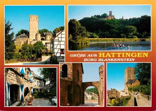 AK / Ansichtskarte  Hattingen__Ruhr Burg Blankenstein