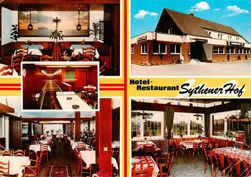 AK / Ansichtskarte 73933439 Sythen_Haltern Hotel Restaurant Sythener Hof