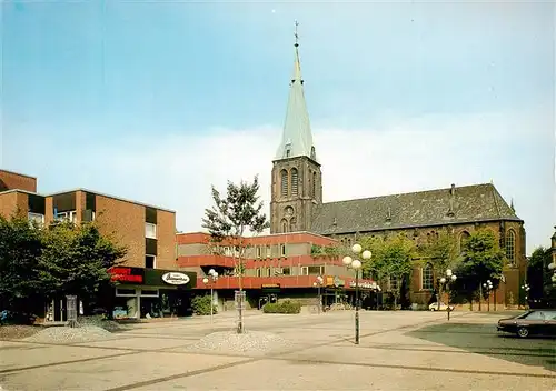 AK / Ansichtskarte 73933443 Herten__Westfalen Marktplatz Kirche