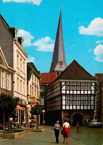 AK / Ansichtskarte 73933457 Hattingen__Ruhr Untermarkt Altes Rathaus St. Georg Kirche