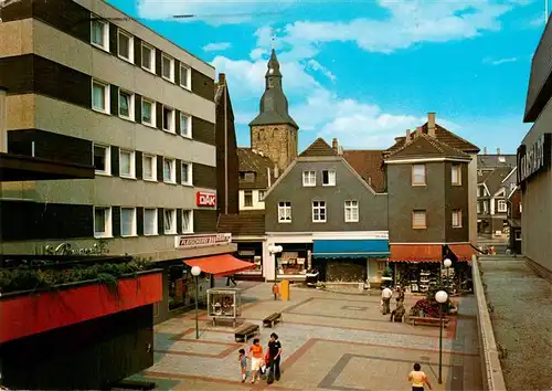 AK / Ansichtskarte  Hattingen__Ruhr Langenbergerstrasse und Glockenturm