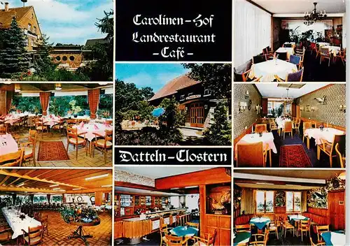 AK / Ansichtskarte 73933471 Clostern Carolinen-Hof Landrestaurant Café
