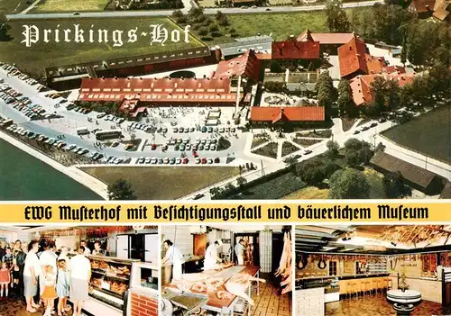 AK / Ansichtskarte 73933473 Sythen_Haltern Prickingshof EWG Musterhof mit Besichtigungsstall und baeuerlichem Museum