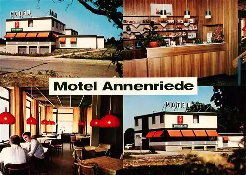 AK / Ansichtskarte  Delmenhorst Motel Annenriede Restaurant