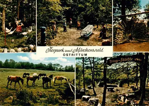 AK / Ansichtskarte  Ostrittrum Tierpark und Maerchenwald