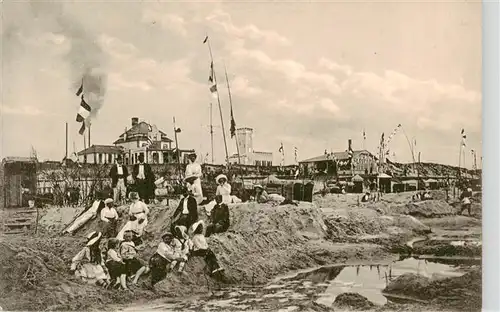 AK / Ansichtskarte  Wangerooge_Wangeroog_Nordseebad Strandleben