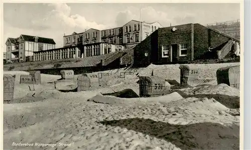 AK / Ansichtskarte 73933513 Wangerooge_Wangeroog_Nordseebad Strand Hotel