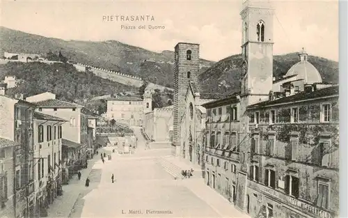 AK / Ansichtskarte  Pietrasanta_Lucca_Toscana_IT Piazza del Duomo