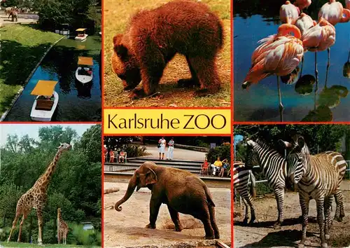 AK / Ansichtskarte 73933632 Zoo_Gardin_Zoologique-- Karlsruhe 