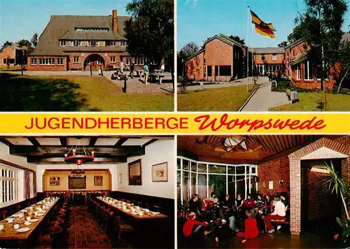 AK / Ansichtskarte 73933667 Worpswede Jugendherberge Gastraeume