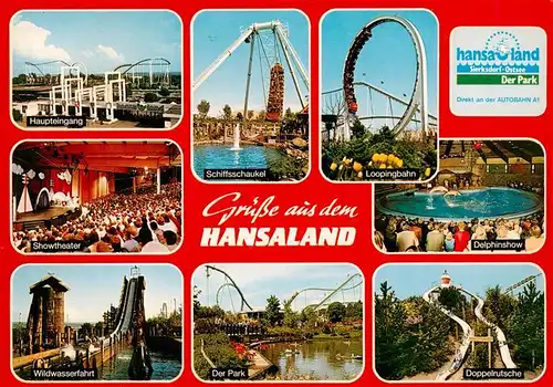 AK / Ansichtskarte 73933754 Sierksdorf_Ostseebad Hansaland Freizeitpark