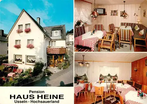 AK / Ansichtskarte  Usseln Pension Haus Heine Gastraeume