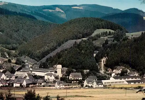 AK / Ansichtskarte  Willingen_Sauerland Panorama mit ev Kirche