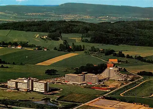 AK / Ansichtskarte  Horn-Bad_Meinberg Kliniken Am Park Lippe Silvaticum Fliegeraufnahme