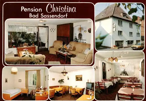 AK / Ansichtskarte 73933854 Bad_Sassendorf Pension Christina Gastraeume Zimmer
