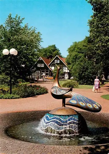 AK / Ansichtskarte  Bad_Sassendorf Springbrunnen im Kurpark