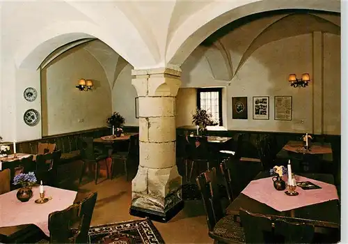 AK / Ansichtskarte 73933879 Luedinghausen Cafe Restaurant Wasserburg Vischering