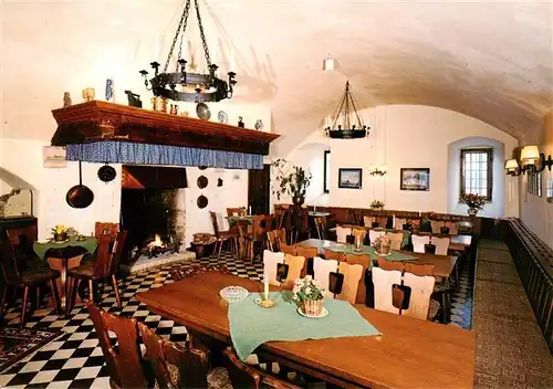 AK / Ansichtskarte 73933880 Luedinghausen Cafe Restaurant Wasserburg Vischering