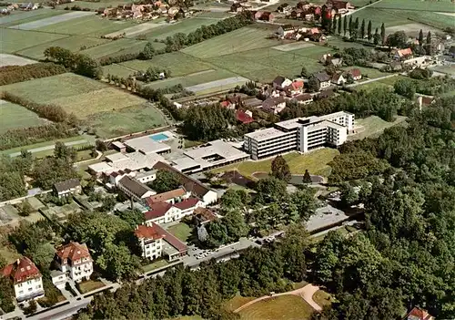 AK / Ansichtskarte  Bad_Waldliesborn Kurzentrum und Sanatorium Fliegeraufnahme