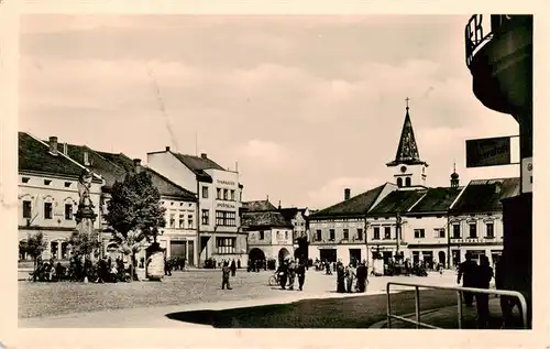 AK / Ansichtskarte 73933946 Wallachisch_Meseritz_Valasske_Mezirici_Czechia Marktplatz